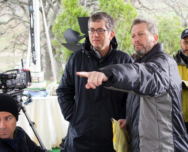 Greg Daniels, left, and Ken Kwapis.
